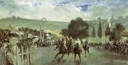 Edouard Manet The Races at Longchamp USA oil painting artist